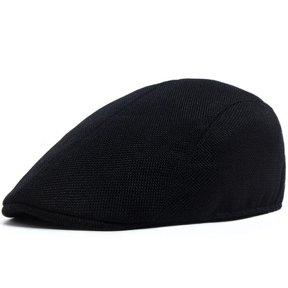 Breathable Linen Ivy Cap | Heritage Driving Flat Cap | Urban Caps NZ