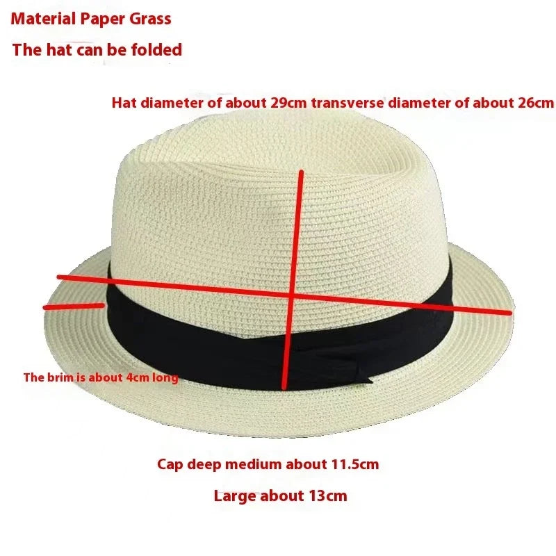 Riviera Short-Brim Straw Trilby