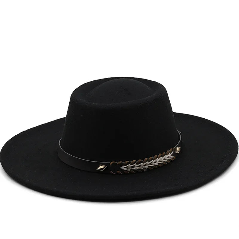 Kingsman Wide-Brim Pork Pie Hat