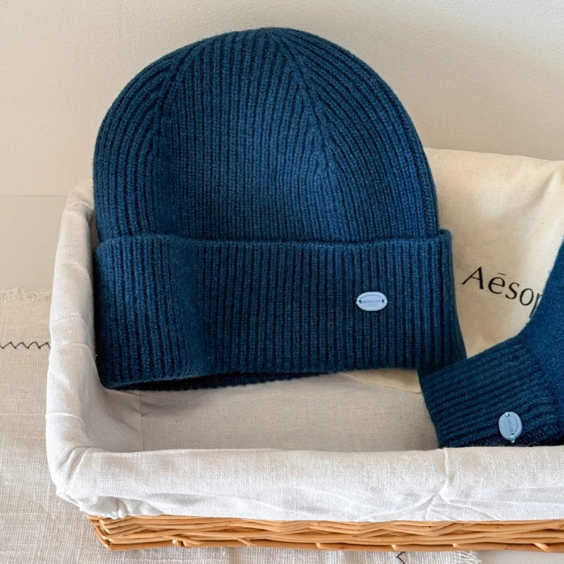 The Livigno | 100% Merino Wool Soft Non-Itchy Beanie | Urban Caps NZ