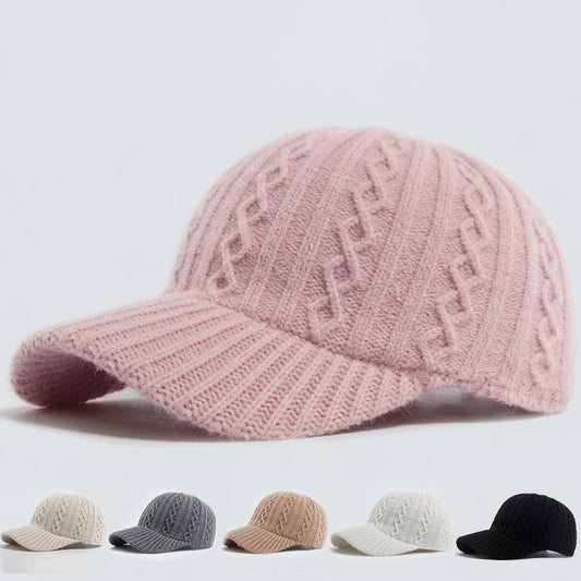 Knitted Warm Baseball Cap | Autumn Winter Sports Cap | Urban Caps NZ