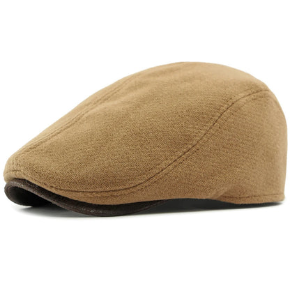 Shrewsbury Wool Artist Beret in Khaki