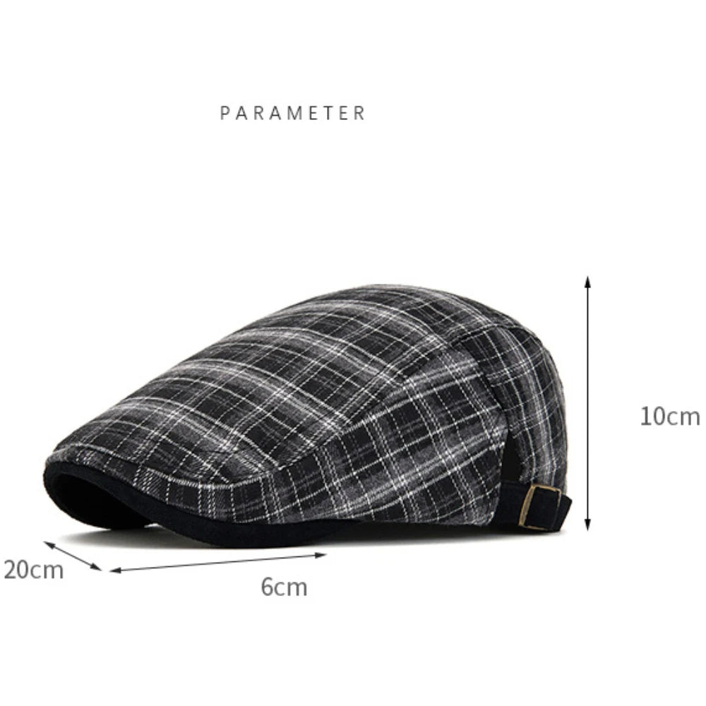 Ripon Plaid Winter Beret