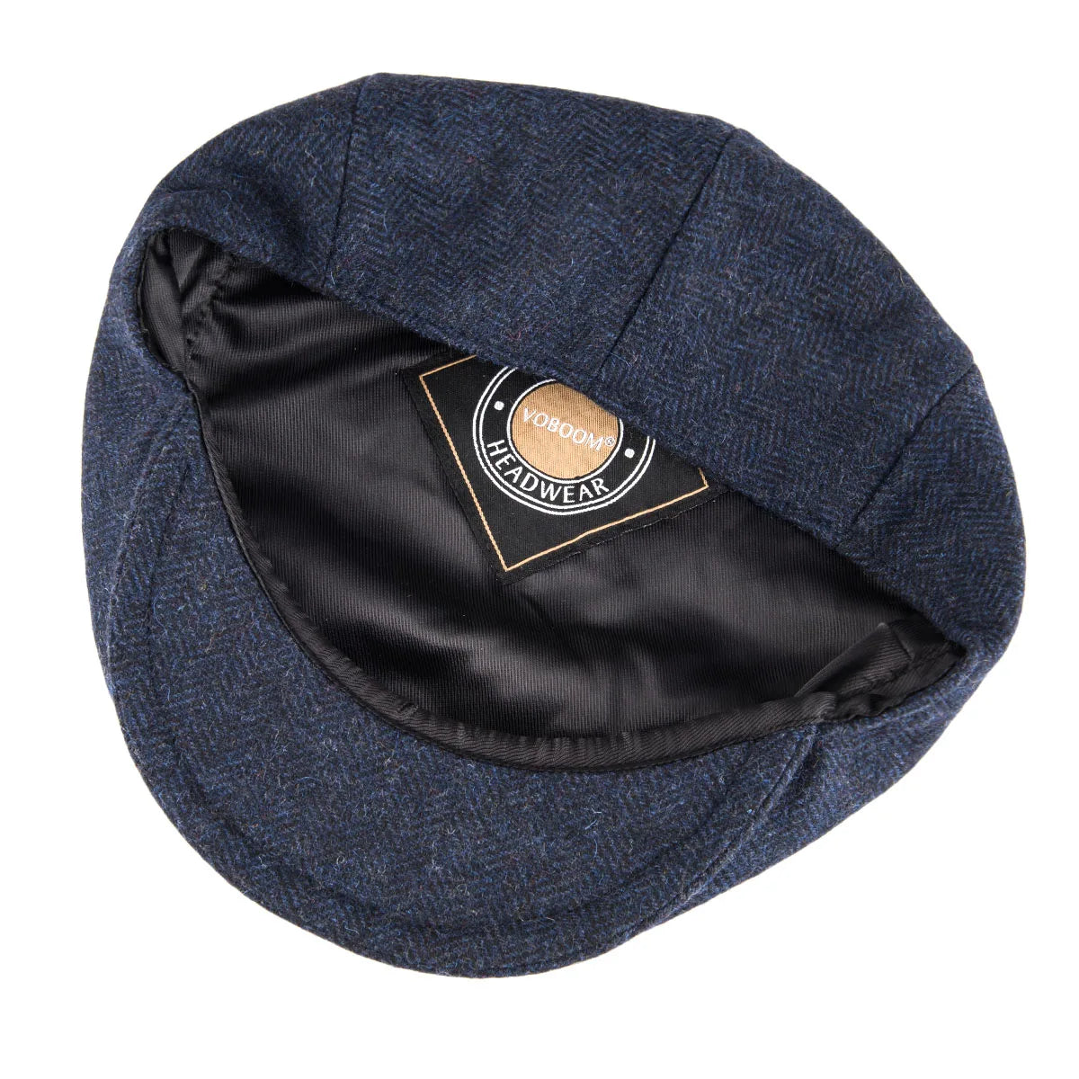 The Wicklow | Wool Tweed Herringbone Irish Flat Cap | Urban Caps NZ