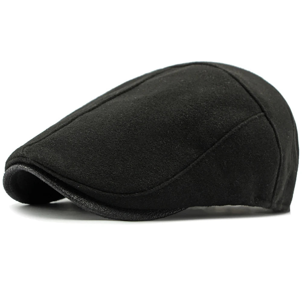 Shrewsbury Wool Artist Beret in Black