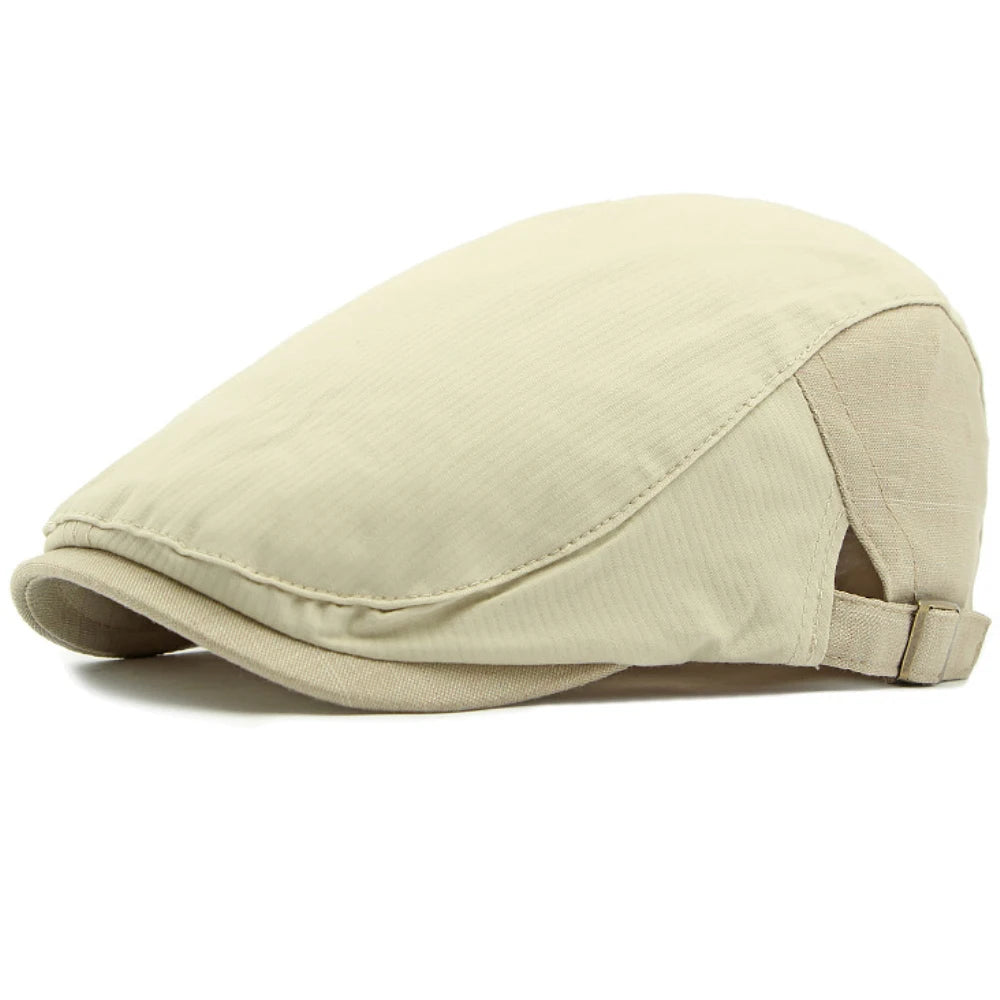 Peebles Patchwork Sun Beret in Beige