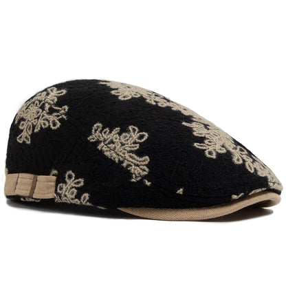 Floral Print Ivy Cap | Country Garden Flat Cap | Urban Caps NZ