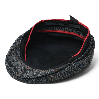 Dublin Herringbone Tweed Newsboy Cap