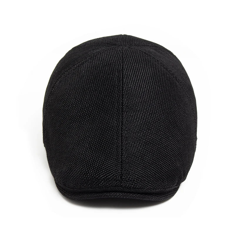 Luxury Linen Ivy Cap | Breathable Summer Flat Hat | Urban Caps NZ