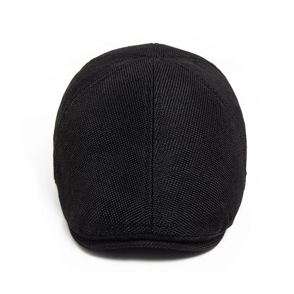 Luxury Linen Ivy Cap | Breathable Summer Flat Hat | Urban Caps NZ
