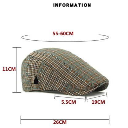 Colchester Plaid Artist Beret