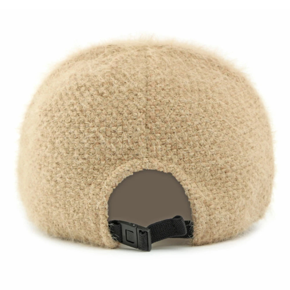 Bermondsey Rabbit Fur-Trim Baseball Cap