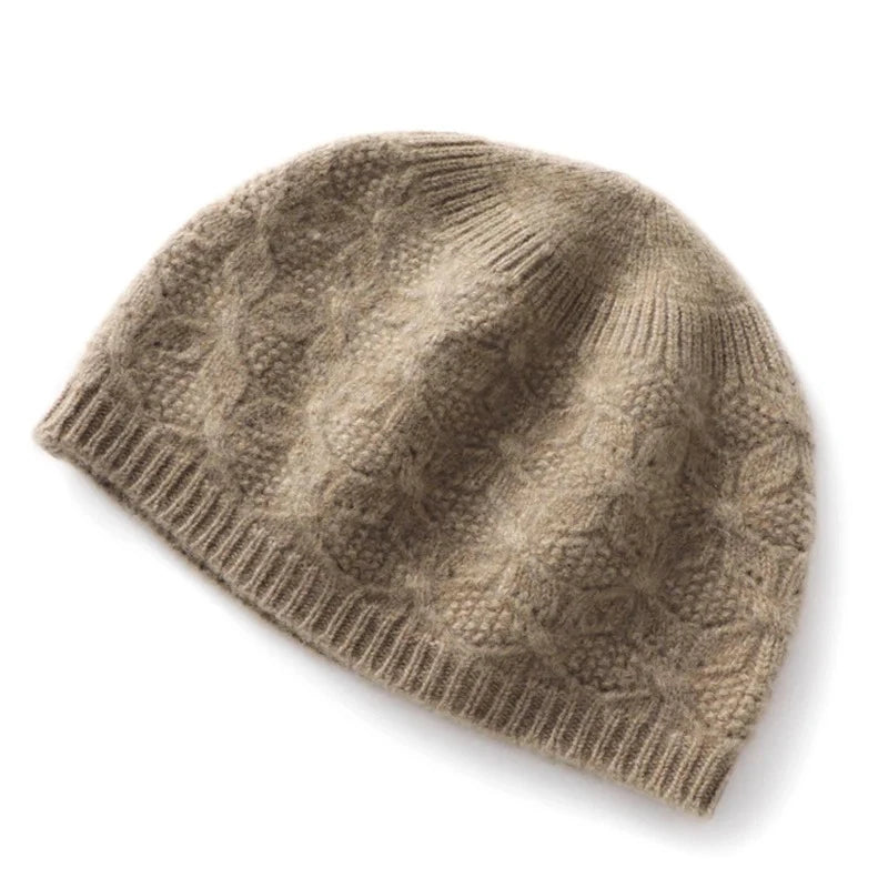 The Cervinia | Women's 100% Wool Elastic Ear Protect Beanie | Urban Caps NZ