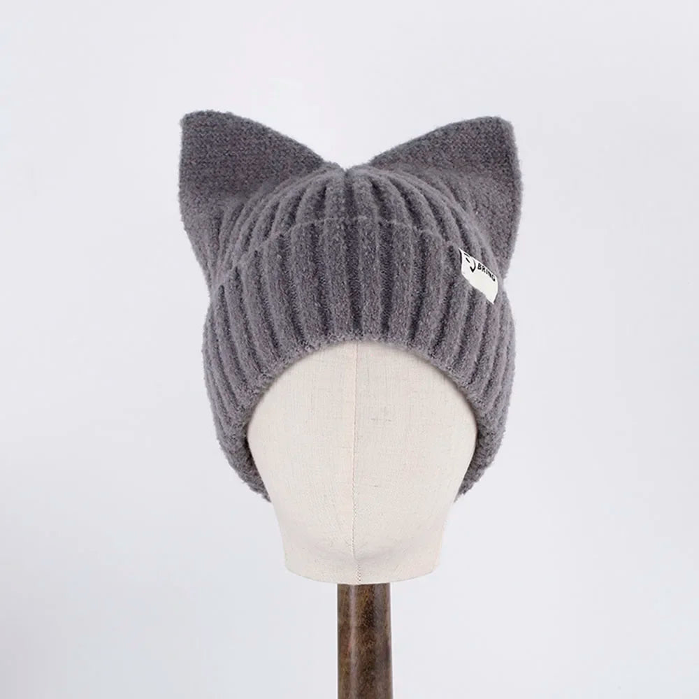 Whimsy Rabbit Ear Balaclava in Gray