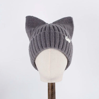 Whimsy Rabbit Ear Balaclava in Gray