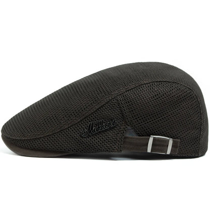 Breathable Mesh Ivy Cap | Country Summer Flat Cap | Urban Caps NZ