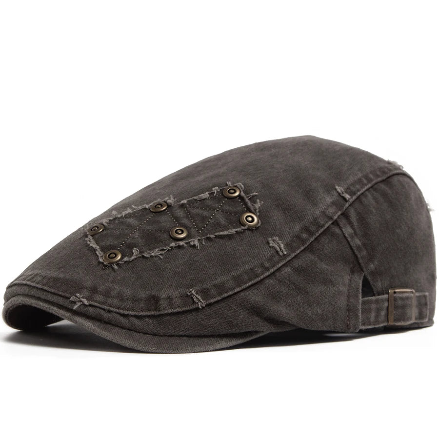 Washed Cabbie Ivy Cap | Vintage Heritage Flat Cap | Urban Caps NZ
