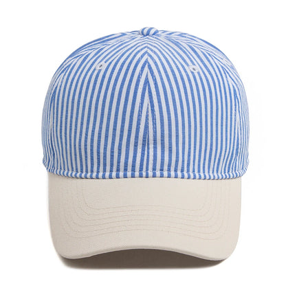 Striped Soft Dad Hat | Casual Baseball Cap | Urban Caps NZ