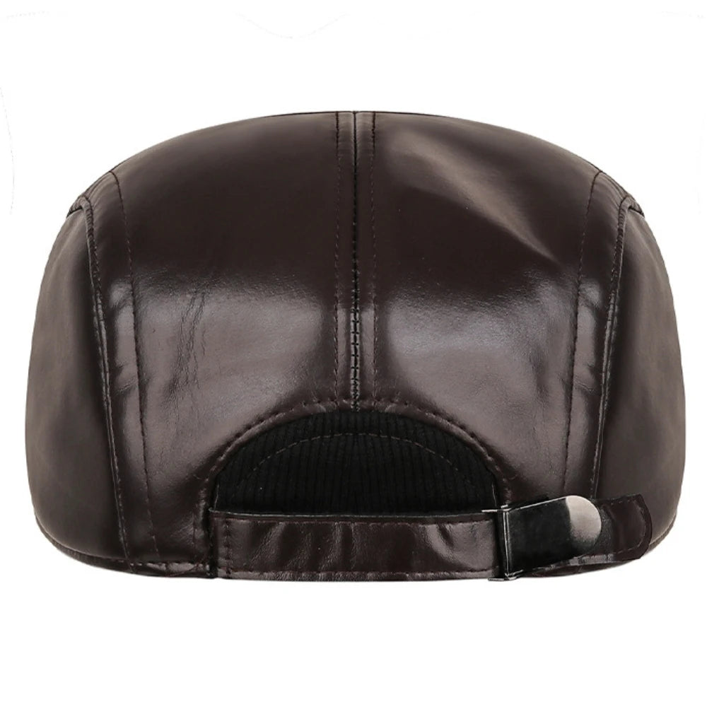 Aviemore Faux Leather Beret