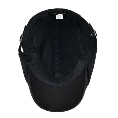 The Stirling | Men's Cotton Ivy Driver Flat Cap | Urban Caps NZ