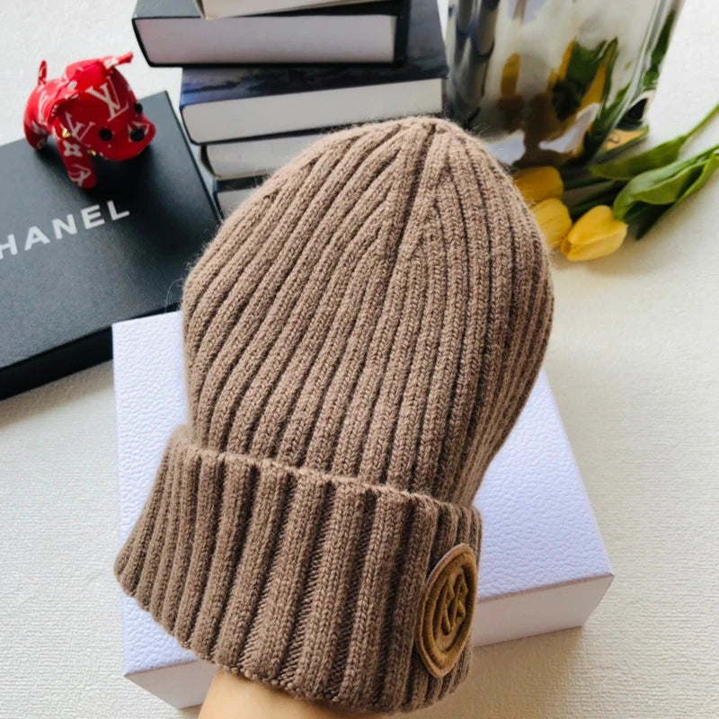 The Verbier | Women's Thick Warm Designer Wool Beanie | Urban Caps NZ
