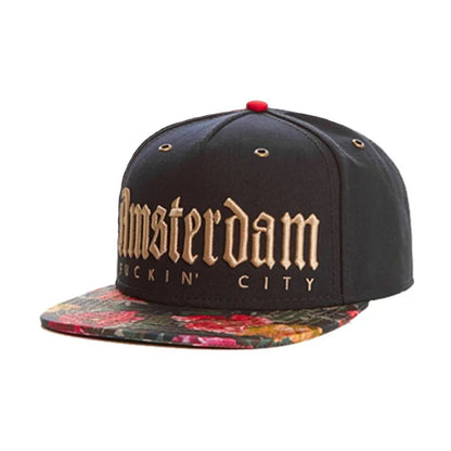 The Notting Hill | Cookie Embroidery Unisex Snapback Cap | Urban Caps NZ
