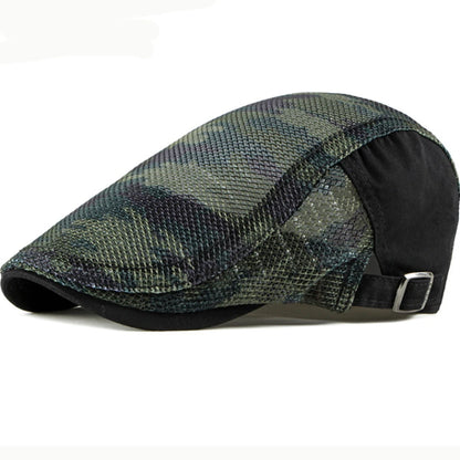 Norwich Camouflage Mesh Beret in Black