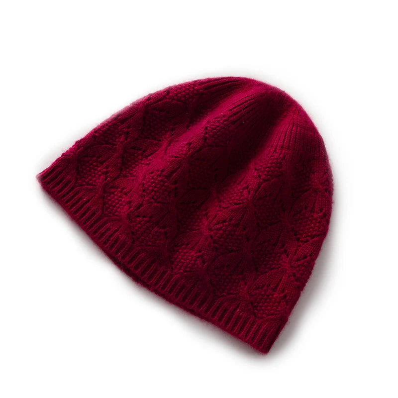The Cervinia | Women's 100% Wool Elastic Ear Protect Beanie | Urban Caps NZ