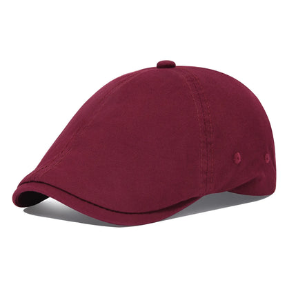 The Newmarket | Men's Cotton Twill Classic Ivy Flat Cap | Urban Caps NZ