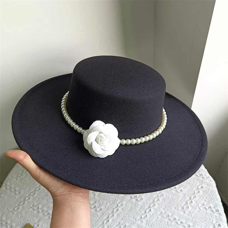 Chantilly Wide-Brim Felt Fedora