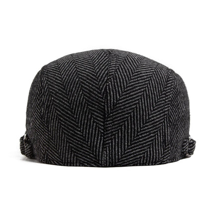 Heritage Herringbone Ivy Cap | British Country Flat Cap | Urban Caps NZ