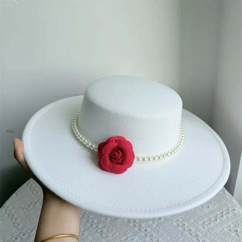 Chantilly Wide-Brim Felt Fedora