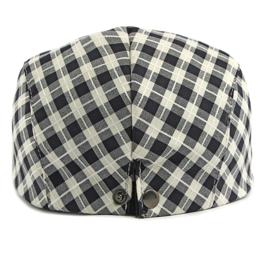 Ealing Plaid Beret