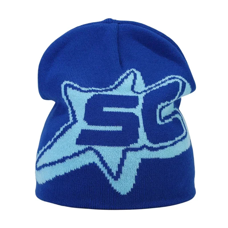 The Skullcap | Y2K Letter Knitted Hip Hop Beanie | Urban Caps NZ