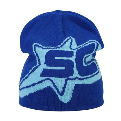 The Skullcap | Y2K Letter Knitted Hip Hop Beanie | Urban Caps NZ