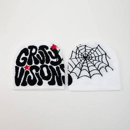 The GR Edition | Letter Jacquard Fashion Knitted Beanie | Urban Caps NZ