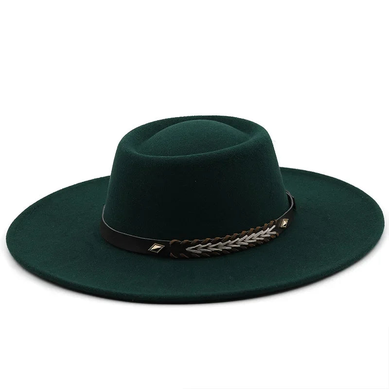 Kingsman Wide-Brim Pork Pie Hat