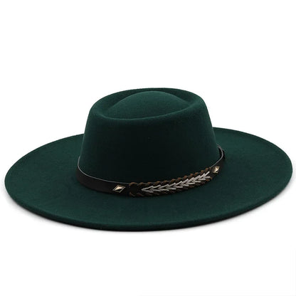 Kingsman Wide-Brim Pork Pie Hat