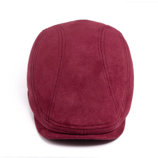 Solid Suede Ivy Cap | Parisienne Country Flat Cap | Urban Caps NZ