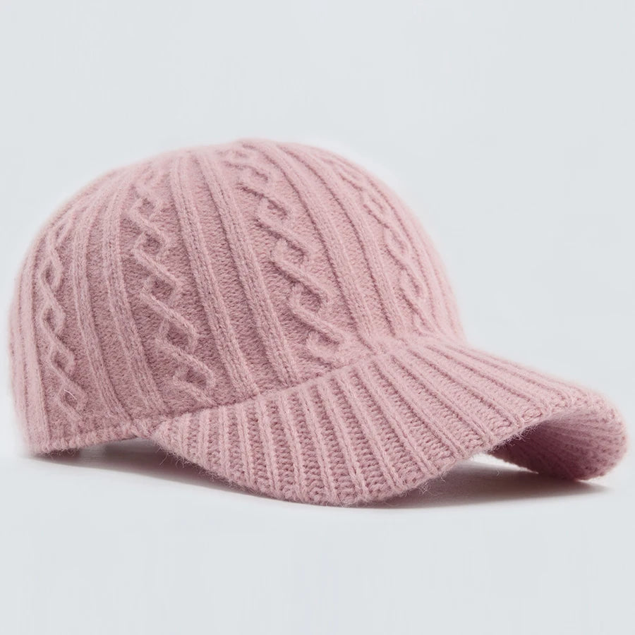Knitted Warm Baseball Cap | Autumn Winter Sports Cap | Urban Caps NZ