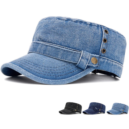 Marylebone Denim Cadet Cap
