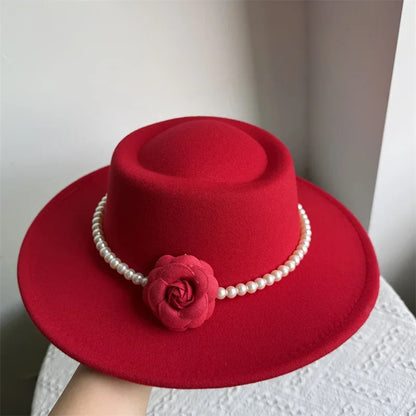Chantilly Wide-Brim Felt Fedora