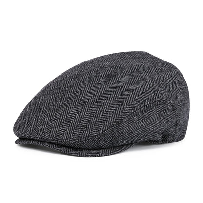 The Alnwick | Men's Wool Blend Classic Tweed Ivy Cap | Urban Caps NZ