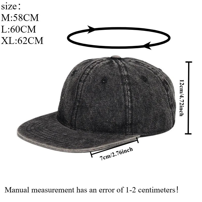 Osaka Washed Cotton Snapback Cap