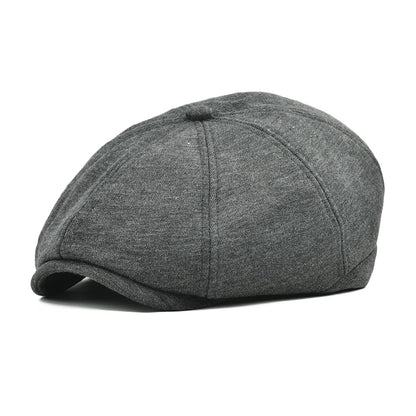 The Kensington 8-Panel Cotton Newsboy Cap | Urban Caps NZ