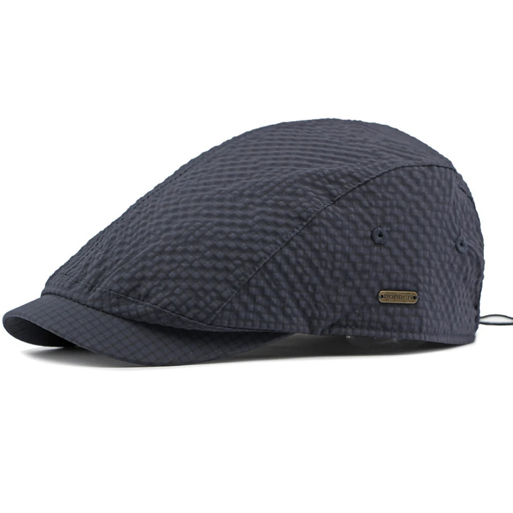 Aberystwyth Waterproof Beret in Navy Blue