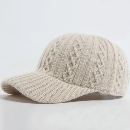 Knitted Warm Baseball Cap | Autumn Winter Sports Cap | Urban Caps NZ