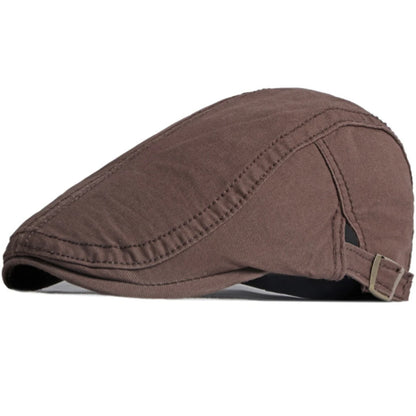 Sheffield Cotton Artist Beret in Coffee