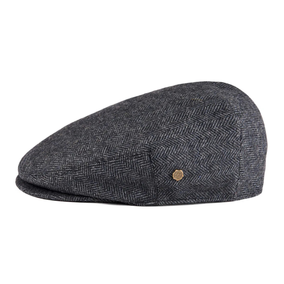 The Arran | 50% Wool Herringbone Scally Cheese-Cutter Cap | Urban Caps NZ
