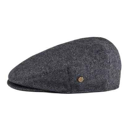 The Arran | 50% Wool Herringbone Scally Cheese-Cutter Cap | Urban Caps NZ